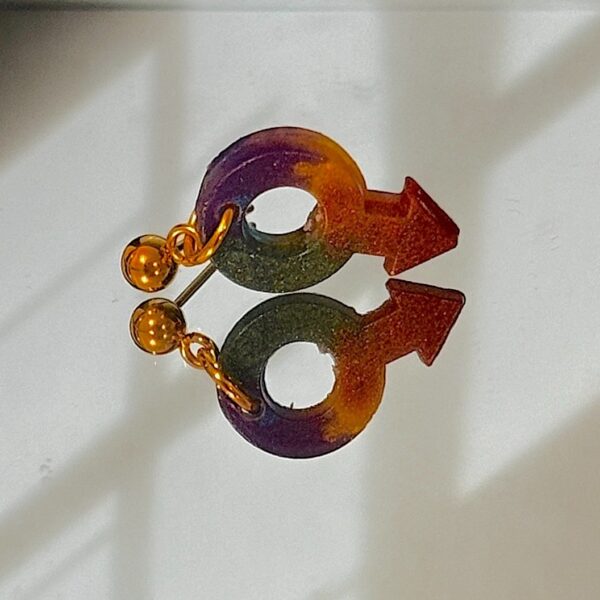 KAI – Male gender symbol (rainbow)